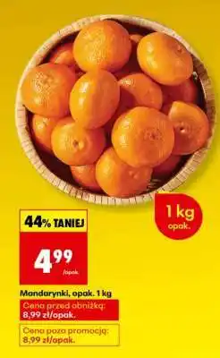 Biedronka Mandarynki Opak. 1 kg oferta