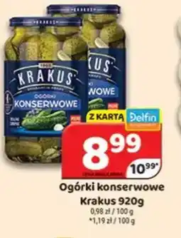 Delfin Ogórki konserwowe Krakus oferta