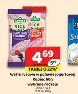 Delfin Wafle ryżowe w polewie jogurtowej Kupiec oferta