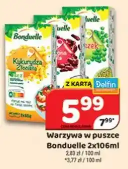 Delfin Warzywa w puszce Bonduelle oferta