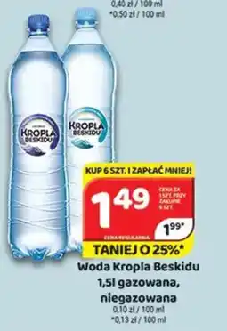 Delfin Woda Kropla Beskidu gazowana, niegazowana oferta