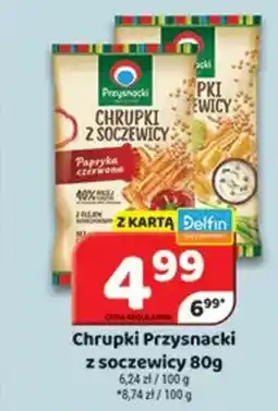Delfin Chrupki Przysnacki z soczewicy oferta