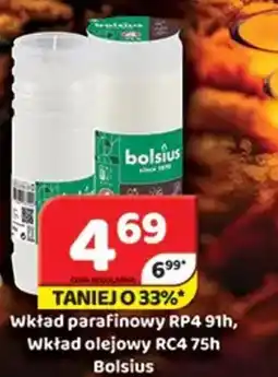 Delfin Wkład parafinowy RP4 91h, Wkład olejowy RC4 75h oferta