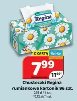Delfin Chusteczki Regina rumiankowe kartonik oferta