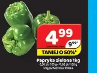 Delfin Papryka zielona oferta