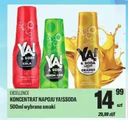 TomiMarkt Excellence koncentrat napoju ya!$soda oferta