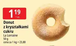 E.Leclerc Donut z kryształkami cukru La Lorraine oferta
