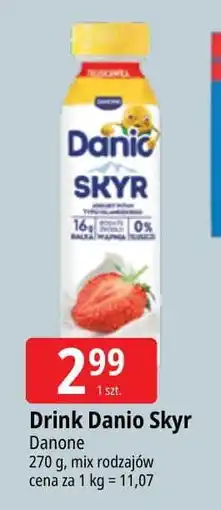 E.Leclerc Jogurt skyr truskawka Danone Danio oferta