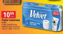 E.Leclerc Papier toaletowy biały Velvet oferta