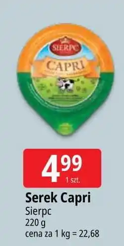 E.Leclerc Serek typu włoskiego capri Sierpc oferta