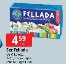 E.Leclerc Ser sałatkowo-kanapkowy 45 % Łowicz 1906 Fellada oferta