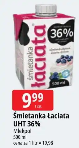 E.Leclerc Śmietanka 36 % Łaciata oferta