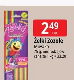 E.Leclerc Żelki rainbow Zozole oferta