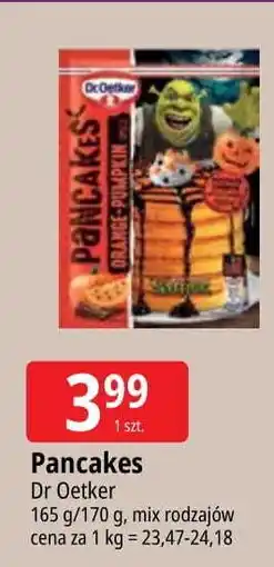 E.Leclerc Pancakes shrek orange-pumpkin Dr. Oetker oferta