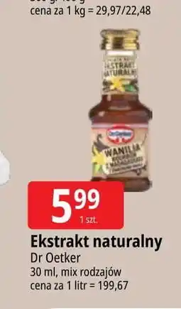 E.Leclerc Ekstrakt wanilia bourbon z madagaskaru Dr. Oetker oferta