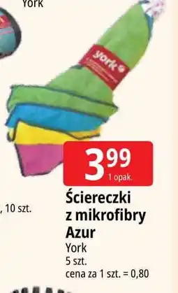 E.Leclerc Ściereczki z mikrofibry York oferta