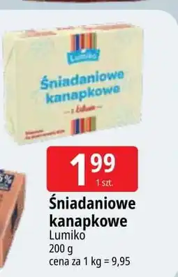 E.Leclerc Śniadaniowe kanapkowe Lumiko oferta