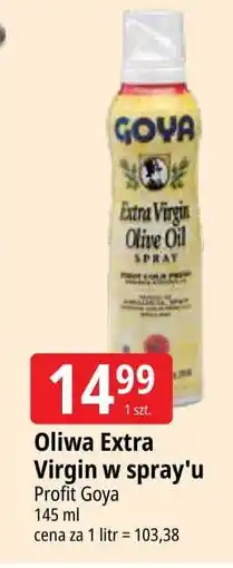 E.Leclerc Oliwa extra virgin w sprayu Goya oferta