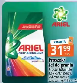 E.Leclerc Proszek do prania alpine color Ariel oferta