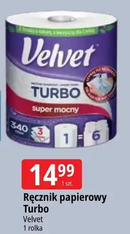 E.Leclerc Ręcznik papierowy Velvet Turbo oferta