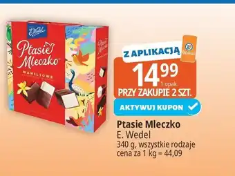 Czekoladki waniliowe E. Wedel Ptasie Mleczko