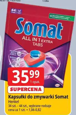 E.Leclerc Tabletki do zmywarki Somat All In 1 oferta