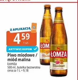 E.Leclerc Piwo malina-lipa Łomża Miodowe oferta