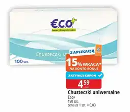 E.Leclerc Chusteczki uniwersalne Eco+ oferta
