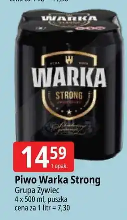 E.Leclerc Piwo Warka Strong oferta