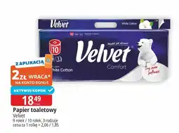 E.Leclerc Papier toaletowy comfort Velvet oferta