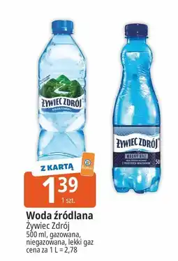 E.Leclerc Woda delikatnie musująca Żywiec Zdrój oferta