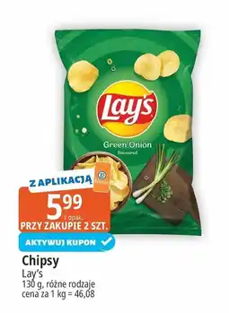 E.Leclerc Chipsy zielona cebulka Lay's oferta