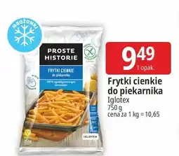 E.Leclerc Frytki cienkie do piekarnika Iglotex Proste Historie oferta