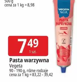 E.Leclerc Pasta paprykowa łagodna Vegeta Natur oferta