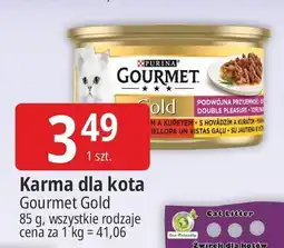 E.Leclerc Karma dla kota wołowina i kurczak w sosie Purina Gourmet Gold oferta