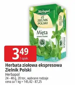 E.Leclerc Herbatka mięta Herbapol Zielnik Polski oferta