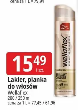 E.Leclerc Lakier do włosów brilliant color Wellaflex oferta