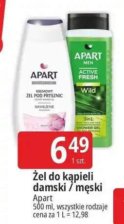 E.Leclerc Żel pod prysznic active fresh wild Apart Men oferta