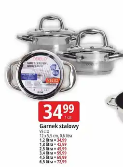 E.Leclerc Garnek stalowy 6.5 l Odelo oferta