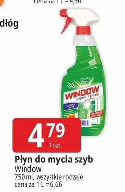 E.Leclerc Płyn do szyb zielony Gold Drop Window Original Plus oferta