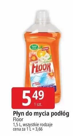 E.Leclerc Płyn uniwersalny pomarańczowy Gold Drop Floor oferta
