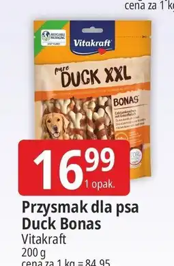 E.Leclerc Przysmak dla psa duck bonas Vitakraft oferta