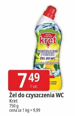 E.Leclerc Żel do wc cytryna Kret oferta