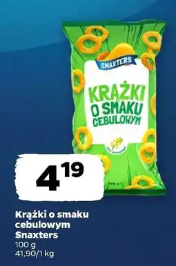 Netto Krążki o smaku cebulkowym Snaxters oferta