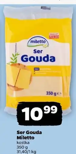 Netto Ser gouda Miletto oferta