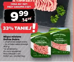 Netto Mięso mielone ze schabu wieprzowego Dolina Dobra oferta