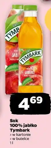 Netto Sok jabłkowy 100% Tymbark oferta
