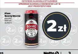 Netto Piwo Boorg Mocne oferta