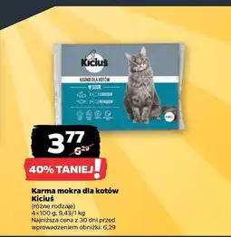 Netto Karma dla kota z łososiem i pstrągiem Kiciuś oferta
