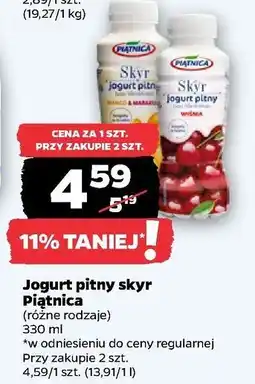 Netto Jogurt mango&marakuja Piątnica Skyr oferta